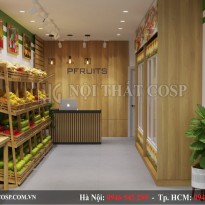 Thiết Kế Shop Hoa Quả Sạch - Pfruit - Anh Minh